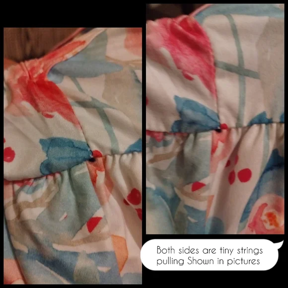 Toddler Girl Cute Strap Jumpsuit One-piece Romper floral with Pockets Size 100 - Picture 12 of 12